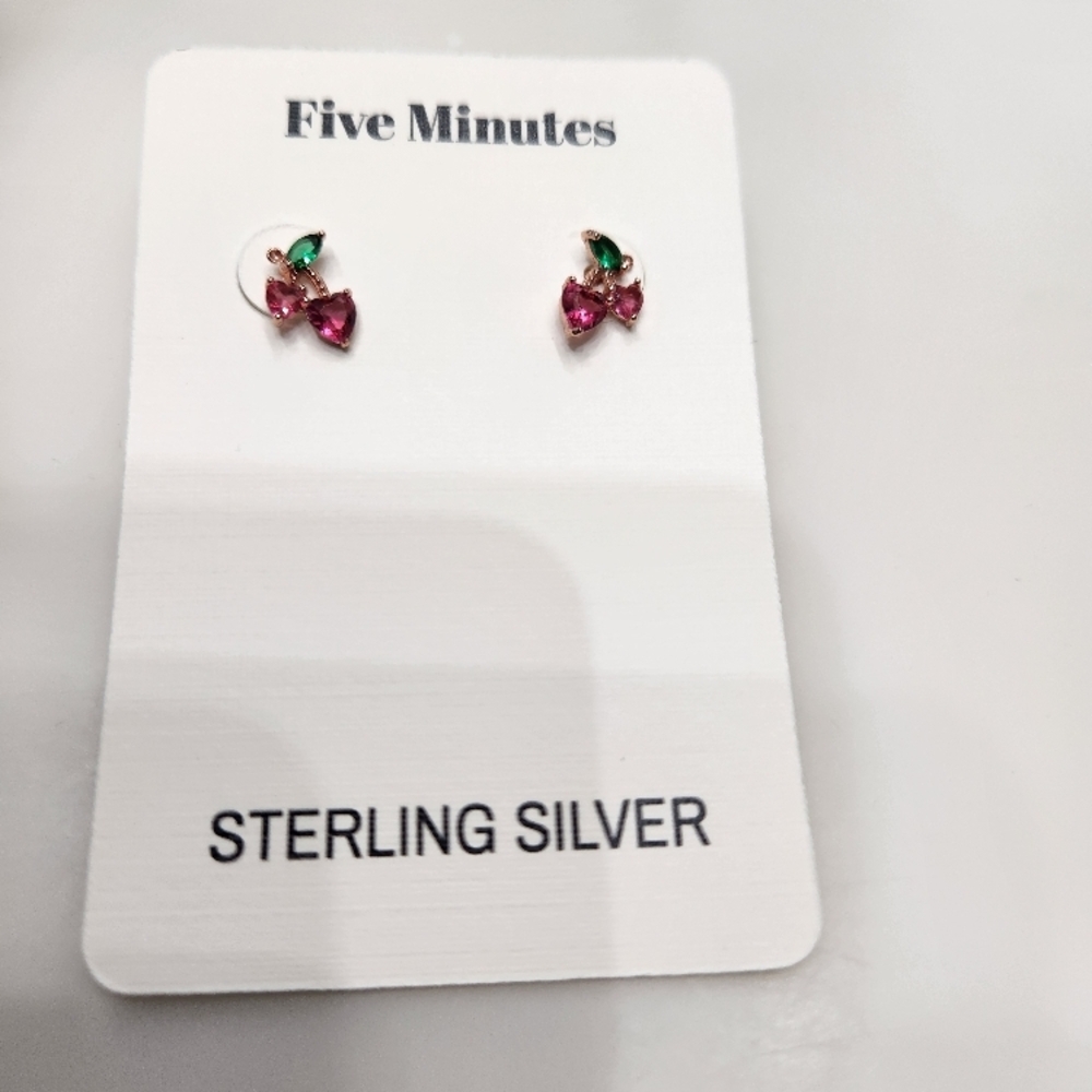 Sterling Silver Earrings - Picture 3 of 5